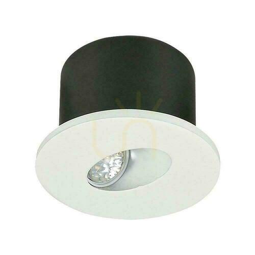 Kontrola 3W LED svítidlo V-TAC pro schodiště kulaté bílé 230V VT-1109 3000K 270lm