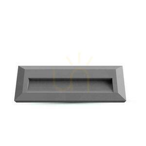 3W LED V-TAC schodišťové svítidlo šedý obdélník 230V IP65 VT-1162 4000K 110lm 0 3W LED V-TAC schodišťové svítidlo šedý obdélník 230V IP65 VT-1162 4000K 110lm small 0