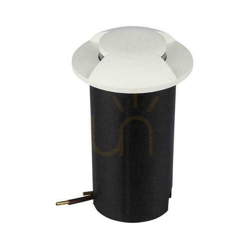 Kontrola V-TAC 1W LED 1-Watt zahradní stropní svítidlo bílé oboustranné IP67 VT-1161 3000K 50lm