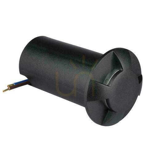 Kontrola V-TAC 1W LED zahradní stropní svítidlo pro montáž na zem černé 4stranné IP67 VT-1171 3000K 50lm