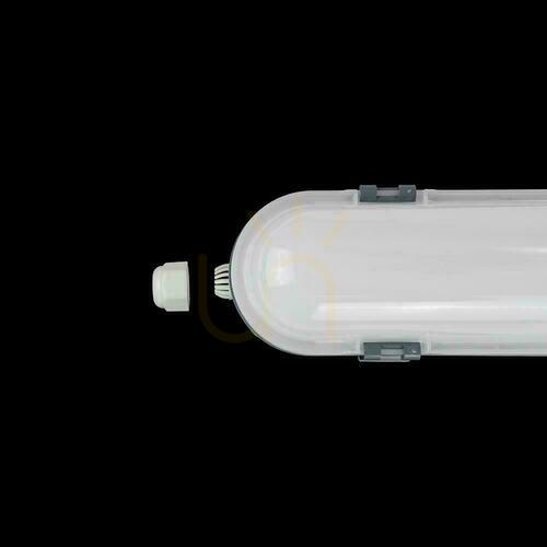 Kontrola V-TAC SAMSUNG CHIP M-SERIES 18W 60cm 120Lm/W ML VT-60018 4000K 2160lm Hermetické LED svítidlo 3 roky záruka