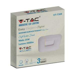 LED V-TAC 25W stropní svítidlo Square Color Change 30x30cm stmívatelné bílé VT-7309 2700K-6400K 2500lm 3 roky záruka 4 LED V-TAC 25W stropní svítidlo Square Color Change 30x30cm stmívatelné bílé VT-7309 2700K-6400K 2500lm 3 roky záruka small 4