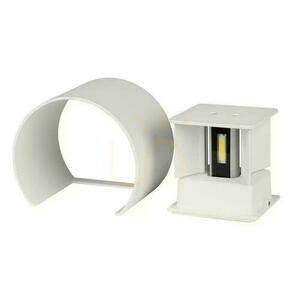 Nástěnné svítidlo 6W V-TAC Horní spodní nastavitelná bílá kulatá IP65 Bridgelux VT-756-W 3000K 700lm 5 Nástěnné svítidlo 6W V-TAC Horní spodní nastavitelná bílá kulatá IP65 Bridgelux VT-756-W 3000K 700lm small 5