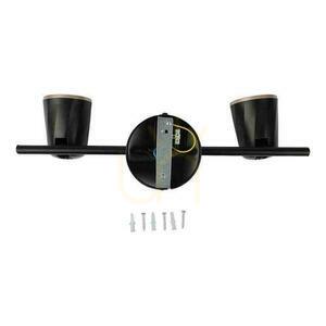 V-TAC 10W LED stropní páskové svítidlo černé VT-812 3000K 960lm 3 roky záruka small 4