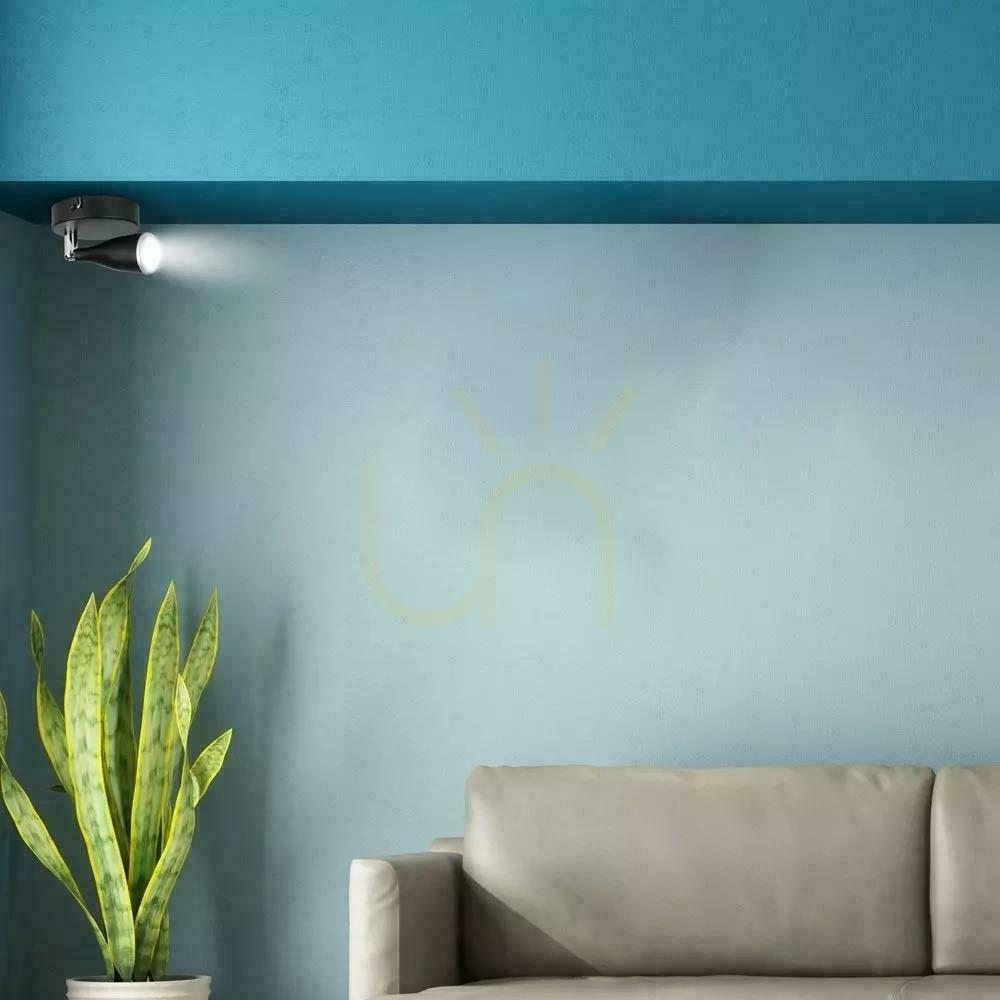 Kontrola Nástěnná lampa V-TAC 4,5W LED černá VT-805 3000K 420lm Záruka 3 roky Nástěnná lampa V-TAC 4,5W LED černá VT-805 3000K 420lm Záruka 3 roky