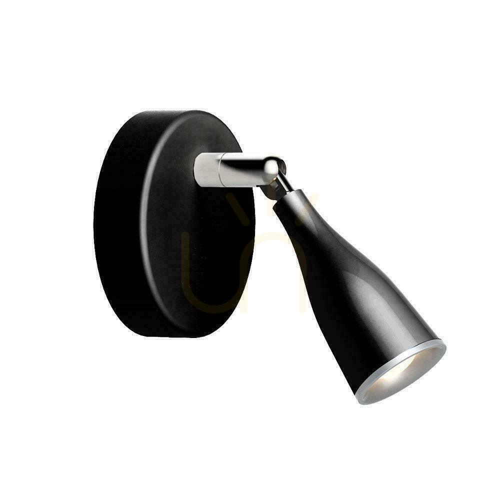 Kontrola Nástěnná lampa V-TAC 4,5W LED černá VT-805 3000K 420lm Záruka 3 roky Nástěnná lampa V-TAC 4,5W LED černá VT-805 3000K 420lm Záruka 3 roky