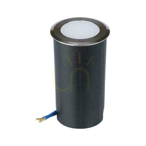 Kontrola V-TAC 1W LED Silver IP67 VT-1151 3000K 51lm Zahradní stropní svítidlo.