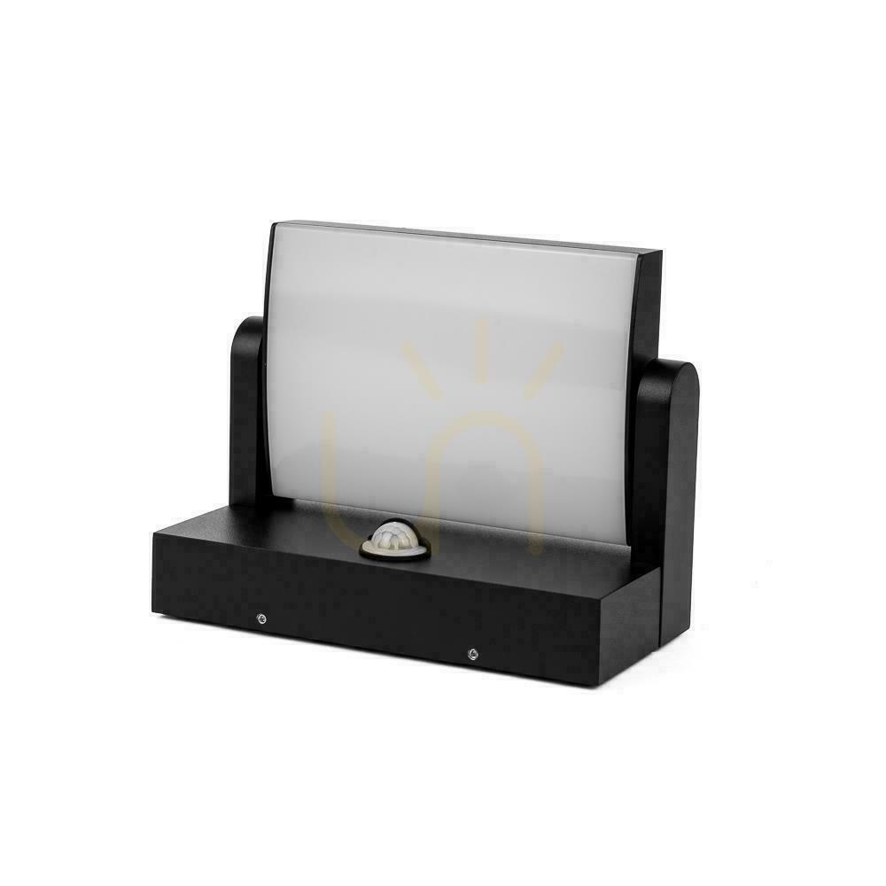 Pohled V-TAC 17W LED projekční fasádní svítidlo s čidlem pohybu černé IP65 VT-11020S 3000K 2520lm. V-TAC 17W LED projekční fasádní svítidlo s čidlem pohybu černé IP65 VT-11020S 3000K 2520lm.