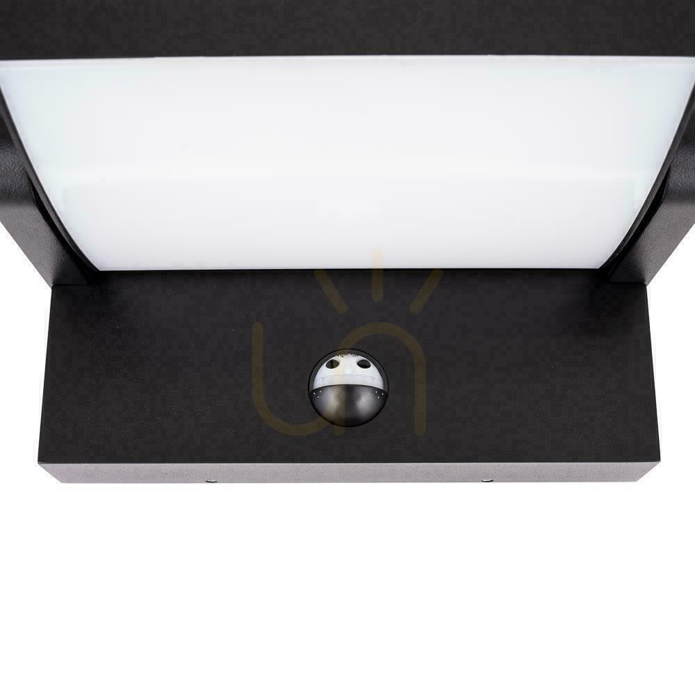 Náhled V-TAC 17W LED projekční fasádní svítidlo s čidlem pohybu černé IP65 VT-11020S 3000K 2520lm. V-TAC 17W LED projekční fasádní svítidlo s čidlem pohybu černé IP65 VT-11020S 3000K 2520lm.