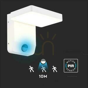 Projekční fasádní svítidlo V-TAC 17W s pohybovým senzorem bílé IP65 VT-11020S 4000K 2520lm. 7 Projekční fasádní svítidlo V-TAC 17W s pohybovým senzorem bílé IP65 VT-11020S 4000K 2520lm. small 7