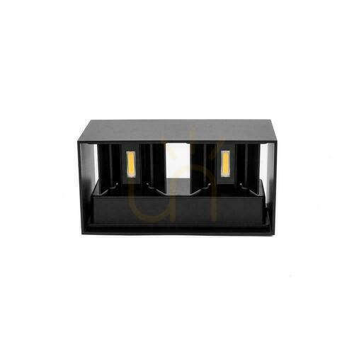 Kontrola V-TAC 24W LED nástěnné svítidlo Top Bottom IP65 Grey VT-8125 3000K 2720lm