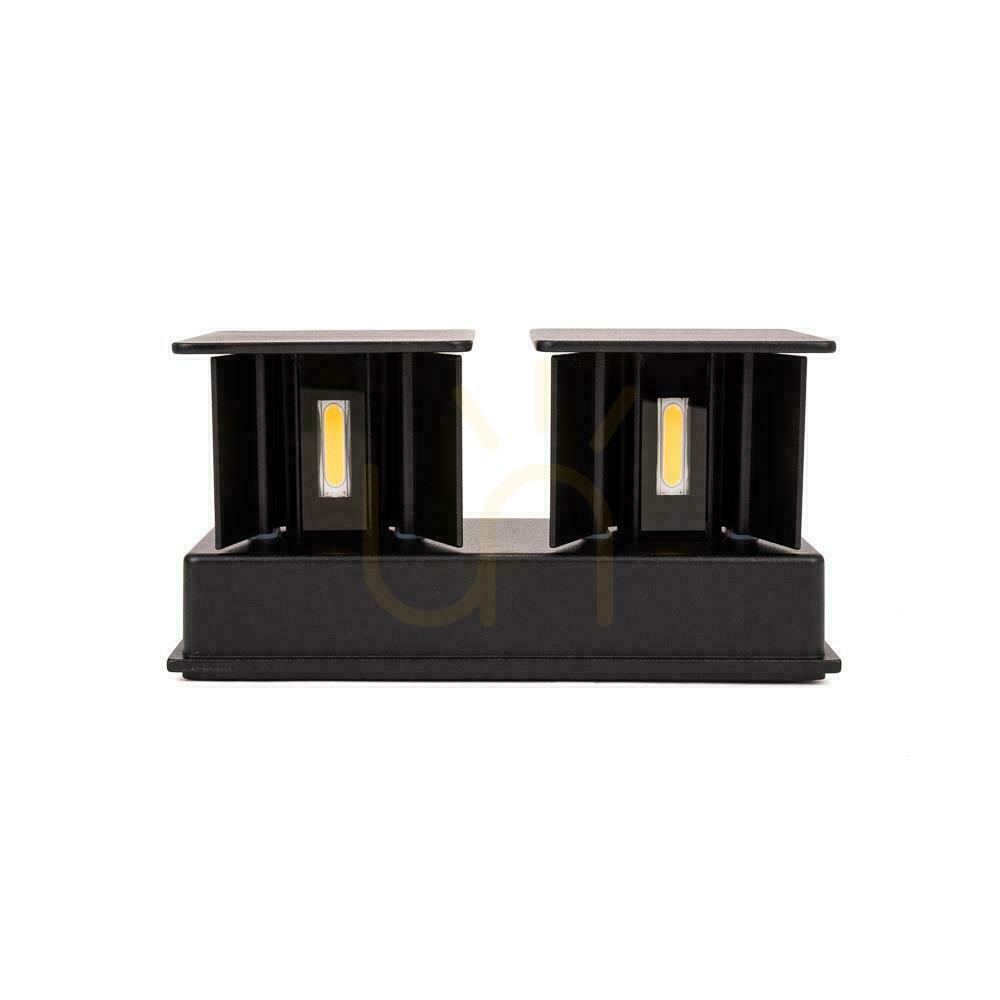 Zobrazit V-TAC 24W LED nástěnné svítidlo Top Bottom IP65 Grey VT-8125 3000K 2720lm V-TAC 24W LED nástěnné svítidlo Top Bottom IP65 Grey VT-8125 3000K 2720lm