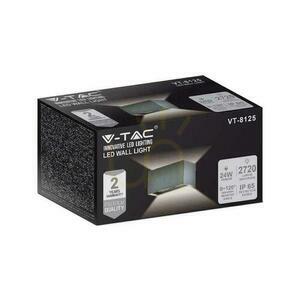 V-TAC 24W LED nástěnné svítidlo Top Bottom IP65 Grey VT-8125 3000K 2720lm 5 V-TAC 24W LED nástěnné svítidlo Top Bottom IP65 Grey VT-8125 3000K 2720lm small 5