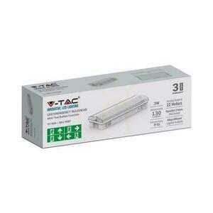 V-TAC 3W LED nouzové evakuační svítidlo 4 piktogramy, tlačítko TEST VT-996 6400K 130lm 3 roky záruka small 2