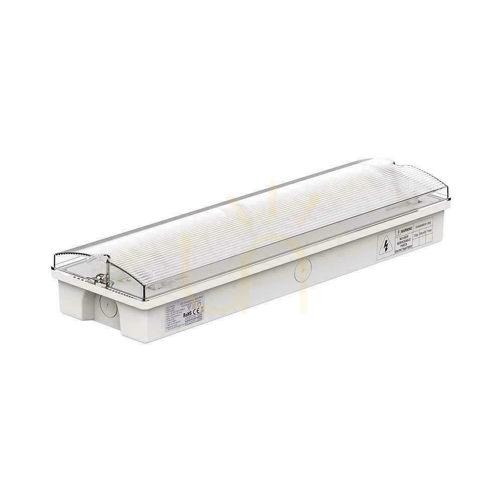 Kontrola V-TAC 3W LED nouzové evakuační svítidlo 4 piktogramy, tlačítko TEST, RF Control VT-997 6400K 120lm 3 roky záruka V-TAC 3W LED nouzové evakuační svítidlo 4 piktogramy, tlačítko TEST, RF Control VT-997 6400K 120lm 3 roky záruka