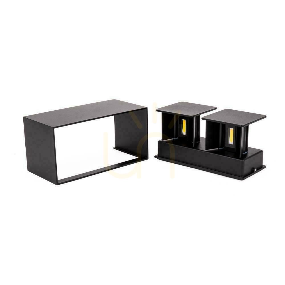 Zobrazit V-TAC 24W LED nástěnné svítidlo Top Bottom IP65 černé VT-8125-B-N 4000K 2720lm. V-TAC 24W LED nástěnné svítidlo Top Bottom IP65 černé VT-8125-B-N 4000K 2720lm.