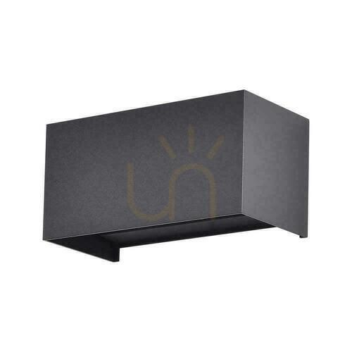 Kontrola V-TAC 24W LED nástěnné svítidlo Top Bottom IP65 černé VT-8125-B-N 4000K 2720lm.
