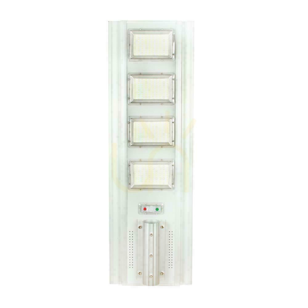 Kontrola Solární pouliční svítidlo V-TAC LED 50W se senzorem pohybu a dálkovým ovládáním VT-40401ST 4000K 4300lm Solární pouliční svítidlo V-TAC LED 50W se senzorem pohybu a dálkovým ovládáním VT-40401ST 4000K 4300lm