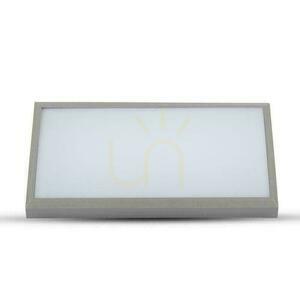 Venkovní nástěnné svítidlo V-TAC VT-8055-N 20W LED 2050lm 6400K IP65 šikmé šedé small 3