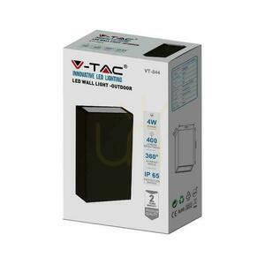 Venkovní nástěnné LED svítidlo V-TAC VT-844-B-N 4W 400 lm 6400K IP65 černé small 2