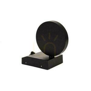 Projekční fasádní svítidlo V-TAC 17W LED Motion Sensor Round Black IP65 VT-11020S 4000K 2520lm small 2