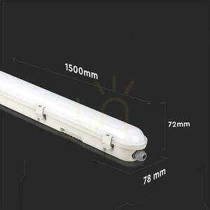Hermetické LED svítidlo 70W 8400lm 6500K IP65 150 cm Samsung VT-150070 V-TAC small 2