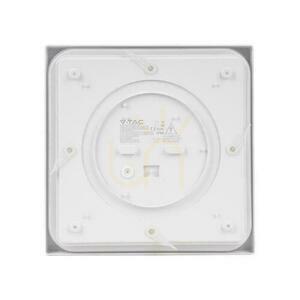 Plafond V-TAC 24W LED čtvercový IP44 Mikrovlnný senzor pohybu 30x30cm bílý VT-8624SW-SQ 4000K 2400lm small 1
