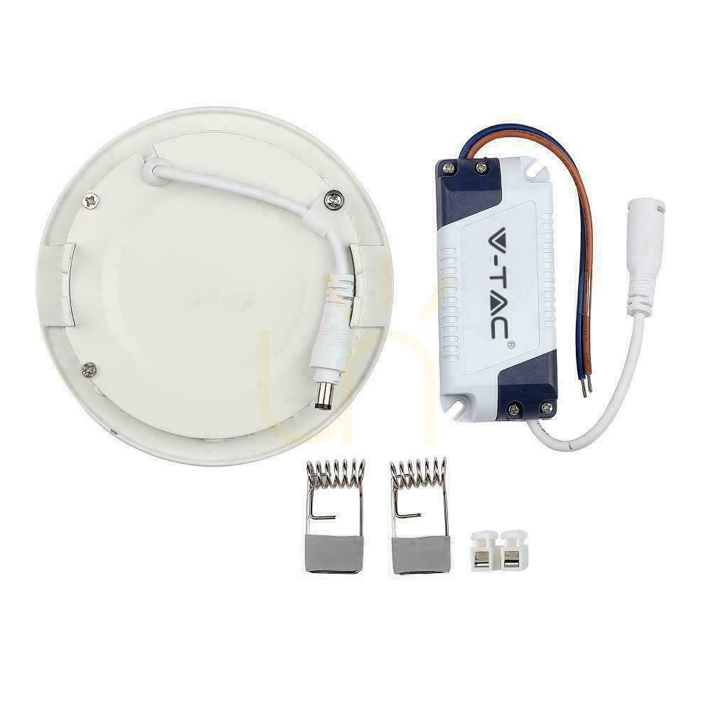 Zobrazit V-TAC Premium LED Downlight Panel 22W Round fi240 VT-2207RD-N 4000K 2265lm. V-TAC Premium LED Downlight Panel 22W Round fi240 VT-2207RD-N 4000K 2265lm.