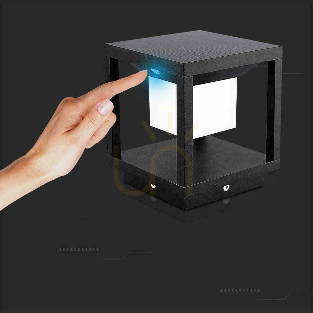 Zobrazit Zahradní solární tyč V-TAC 2W LED snímač pohybu IP65 černý VT-11022 3000K 90lm 3 roky záruka Zahradní solární tyč V-TAC 2W LED snímač pohybu IP65 černý VT-11022 3000K 90lm 3 roky záruka