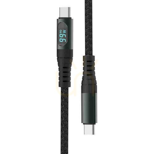 Kontrola Kabel USB-C na USB-C V-TAC VT-5303 černý 1 m 100 W