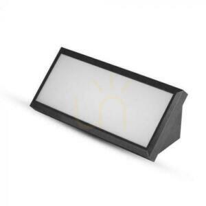 V-TAC 12W LED zkosené nástěnné svítidlo černé IP65 VT-8054 4000K 1250lm. 1 V-TAC 12W LED zkosené nástěnné svítidlo černé IP65 VT-8054 4000K 1250lm. small 1