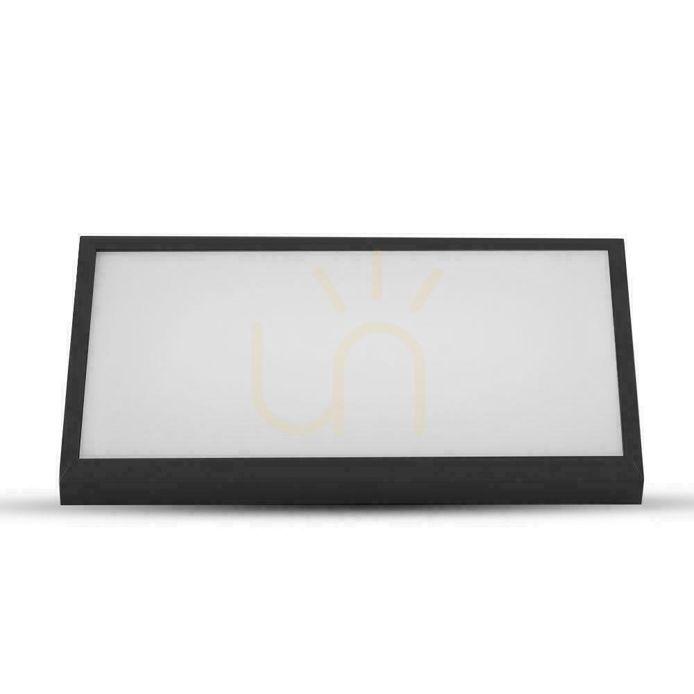 Zobrazit V-TAC 20W LED zkosené nástěnné svítidlo černé IP65 VT-8055 3000K 2045lm V-TAC 20W LED zkosené nástěnné svítidlo černé IP65 VT-8055 3000K 2045lm