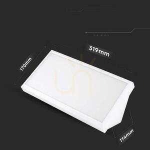 V-TAC 20W LED zkosené nástěnné svítidlo bílé IP65 VT-8055 3000K 2045lm. 6 V-TAC 20W LED zkosené nástěnné svítidlo bílé IP65 VT-8055 3000K 2045lm. small 6