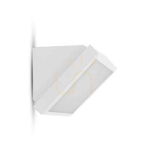 Kontrola Nástěnné svítidlo V-TAC 20W LED Beveled White IP65 VT-8055 4000K 2045lm.