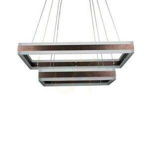 V-TAC 100W měkké světlo lustr závěsné LED svítidlo stmívatelné káva VT-101-2D-C-N 3000K 6300lm 3 roky záruka small 1
