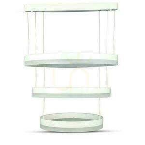 V-TAC VT-82-3-W-N 86 W Soft Light LED pendant light 3000 K 4550 lm white small 0