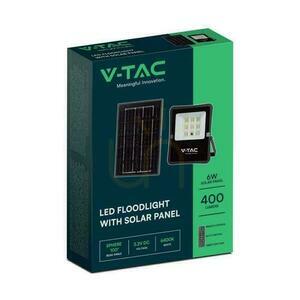 V-TAC 6W solární LED projektor s dálkovým ovládáním, AUTO, časovač IP65 VT-55050 6400K 400lm 1 V-TAC 6W solární LED projektor s dálkovým ovládáním, AUTO, časovač IP65 VT-55050 6400K 400lm small 1