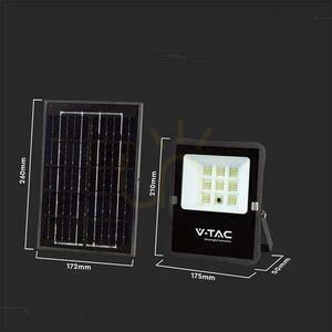 V-TAC 6W solární LED projektor s dálkovým ovládáním, AUTO, časovač IP65 VT-55050 6400K 400lm 2 V-TAC 6W solární LED projektor s dálkovým ovládáním, AUTO, časovač IP65 VT-55050 6400K 400lm small 2