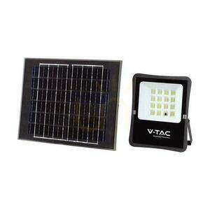 V-TAC 12W solární LED projektor s dálkovým ovládáním, AUTO, časovač IP65 VT-55100 4000K 1200lm small 0