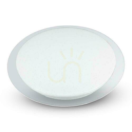 Kontrola V-TAC Stropní plafon 24W 31cm Stars SMART WiFi Amazon Alexa Google Home VT-5184 2700K-6400K+RGB 2400lm
