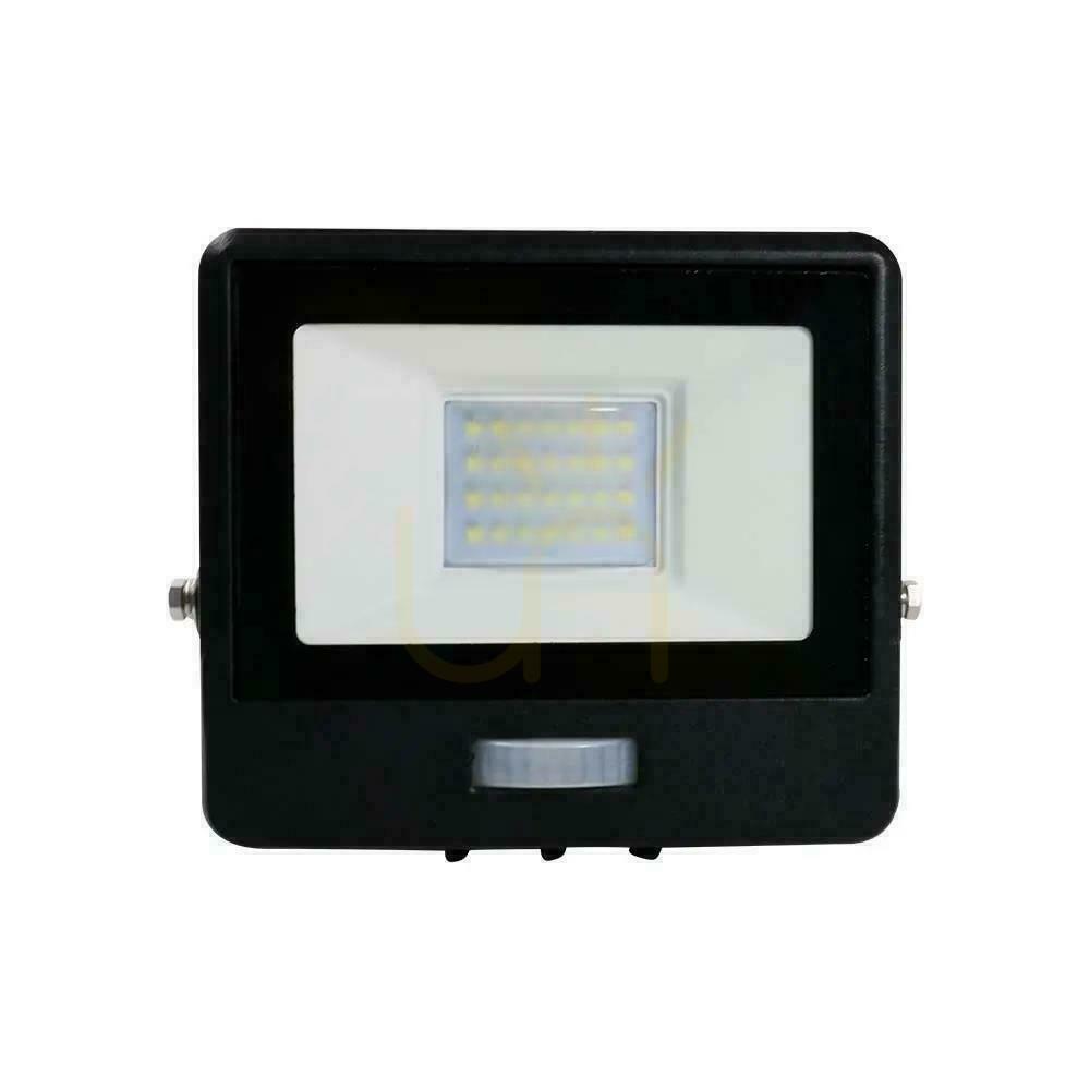 Pohled LED projektor WiFi V-TAC 20W Senzor pohybu černý se SMART MUFa Amazon Alexa Google Home VT-5192S RGB+3000K-6500K 1500lm LED projektor WiFi V-TAC 20W Senzor pohybu černý se SMART MUFa Amazon Alexa Google Home VT-5192S RGB+3000K-6500K 1500lm