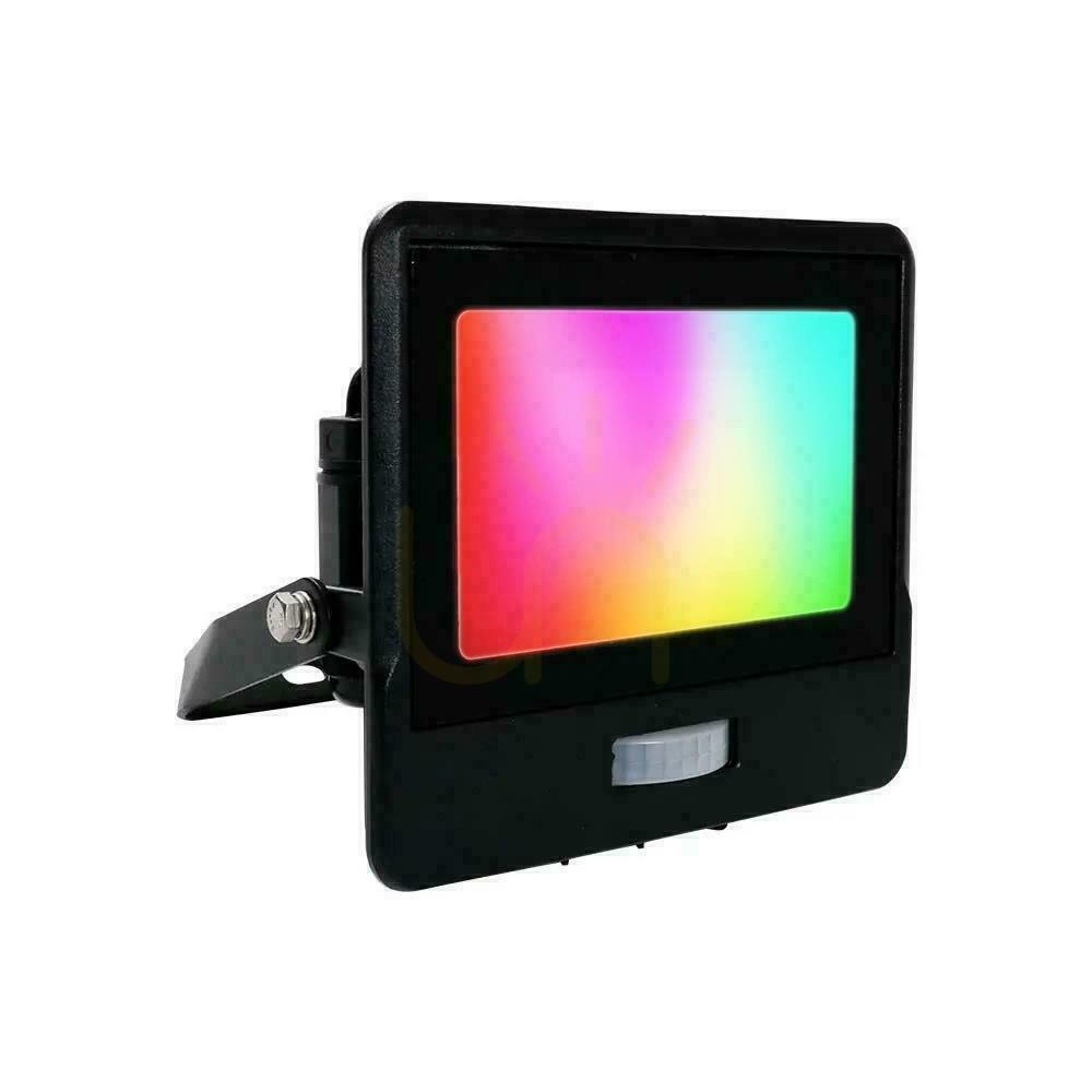 Kontrola LED projektor WiFi V-TAC 20W Senzor pohybu černý se SMART MUFa Amazon Alexa Google Home VT-5192S RGB+3000K-6500K 1500lm LED projektor WiFi V-TAC 20W Senzor pohybu černý se SMART MUFa Amazon Alexa Google Home VT-5192S RGB+3000K-6500K 1500lm