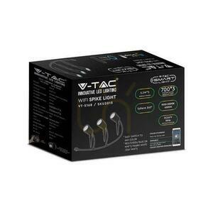 Zahradní zemní svítidlo LED SMART WiFI V-TAC 3x7W Amazon Alexa Google Home VT-5168 RGB+3000K-6500K 520lm small 3