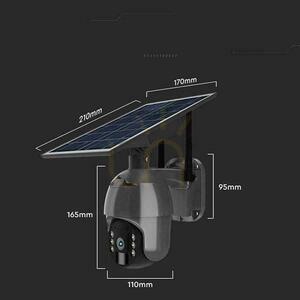 V-TAC WiFi WiFi HD SMART Solar PTZ venkovní kamera černá VT-11024 small 3