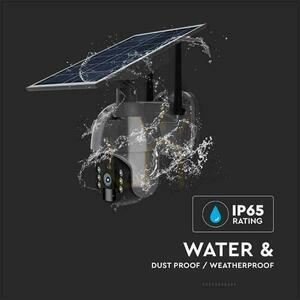 V-TAC WiFi WiFi HD SMART Solar PTZ venkovní kamera černá VT-11024 small 8