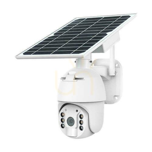 Kontrola V-TAC WiFi HD SMART Solární venkovní kamera PTZ IR bílá VT-11024
