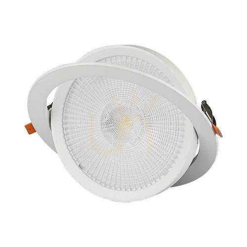 Kontrola V-TAC LED Downlight SAMSUNG CHIP 10W Otočný VT-2-10 6400K 1060lm 5 let záruka.
