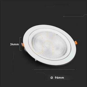 V-TAC LED Downlight SAMSUNG CHIP 10W Moving VT-2-10 6500K 1060lm 5 let záruka. small 5