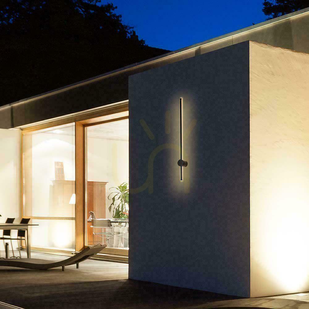 Pohled LED V-TAC 12W IP65 černá 63cm VT-11112 4000K 1590lm Montáž na zeď. LED V-TAC 12W IP65 černá 63cm VT-11112 4000K 1590lm Montáž na zeď.