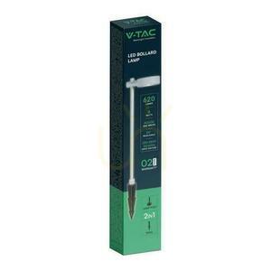 V-TAC 2-funkční sloupové svítidlo LED 6W IP65 100cm bílé VT-11107 3000K 520lm small 1